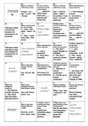 English Worksheet: Past Simple - Past Continuous Board Game