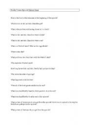 English Worksheet: Fawlty Towers Episode Waldorf Salad Questions