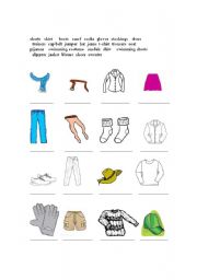 Clothes Vocabulary