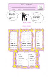 English Worksheet: Verb to be - simple present