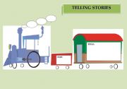 English Worksheet: TRAIN FOR TELLING STORIES