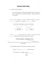 English Worksheet: Second Conditional 