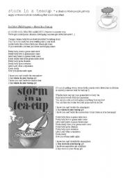 English Worksheet: idioms