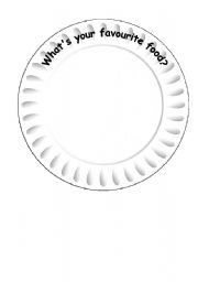 English Worksheet: Favourite food 