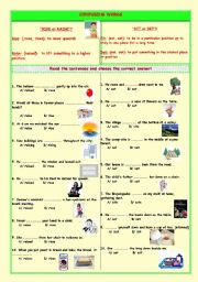 English Worksheet: Confusing Words - Part 2