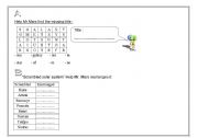 English Worksheet: The Solar System