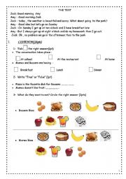 English worksheet: test what you teach