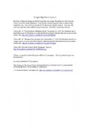English Worksheet: ESOL lesson using both American TV program and discussing voting