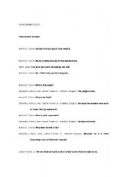 English Worksheet: Great Debaters - memorable quotes