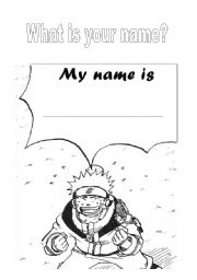 English Worksheet: Whats your name?