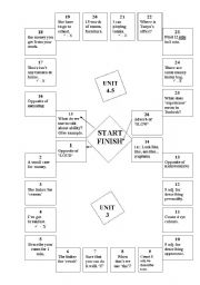 English Worksheet: Fun game