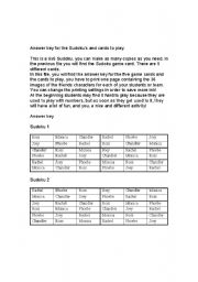 English worksheet: Sudoku with F*R*I*E*N*D*S characters! - PART 2