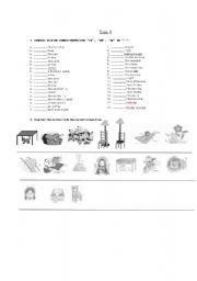 English worksheet: preposition exam