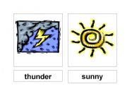 English Worksheet: weather