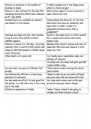 English Worksheet: slumdog millionaire (Part 1of 9)