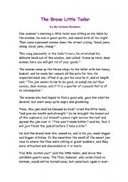 valiant little tailor story