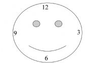 English Worksheet: clock