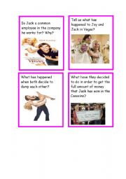 English Worksheet: WHAT HAPPENS IN VEGAS - 1 OF 7