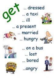 English Worksheet: using GET (3 pages)