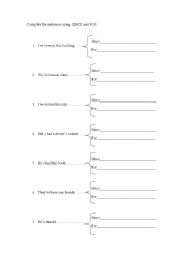 English worksheet: Use of Since and For