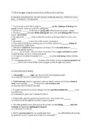 English Worksheet: Collocation builder