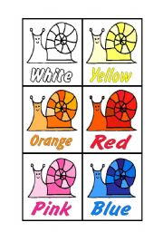 English Worksheet: Colours