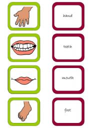 English Worksheet: Memory card game (2/3)