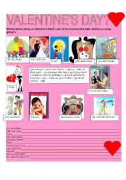 English Worksheet: VALENTINES DAY