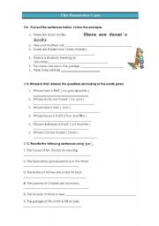 English Worksheet: The Possessive case -  part 1