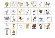 English Worksheet: mini-flashcards