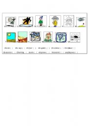 English Worksheet: weather