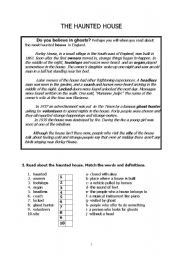 English worksheet: passve voce