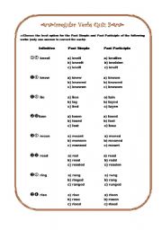 irregular verbs part 3