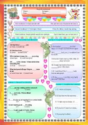 English Worksheet: CONDITIONALS