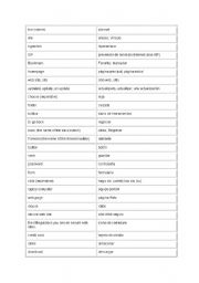 English worksheet: internet vocabulary