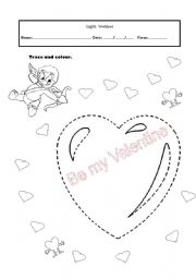 English Worksheet: S.Valentines