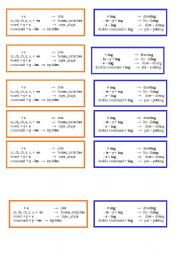 English Worksheet: Ending -ing and -s 