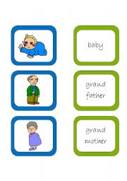 English Worksheet: Memory card game (2/2)