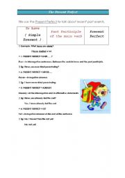 English Worksheet: Present Perfect