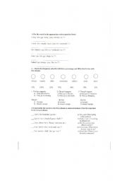 English worksheet: frequency adverbs quiz