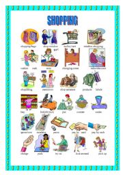 English Worksheet: SHOPPING 2