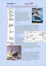 English Worksheet: TITANIC 3