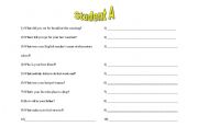 English worksheet: guess the question