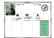 English Worksheet: Martin Luther King & KWL Learning Strategy