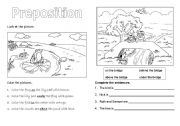 English Worksheet: PREPOSITION