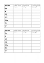 English Worksheet: Practise Simple Past