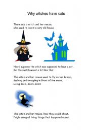 why witches have cats