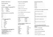 English worksheet: present simple