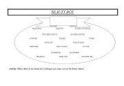 English Worksheet: beauty box
