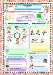 English Worksheet: PRESENT SIMPLE